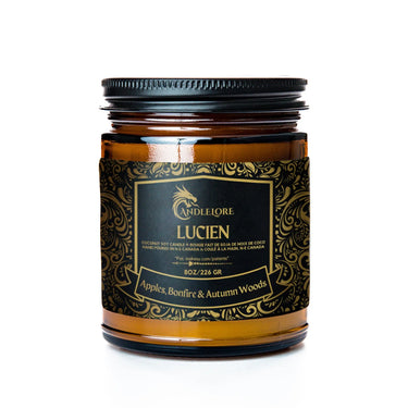 Lucien Candle on white